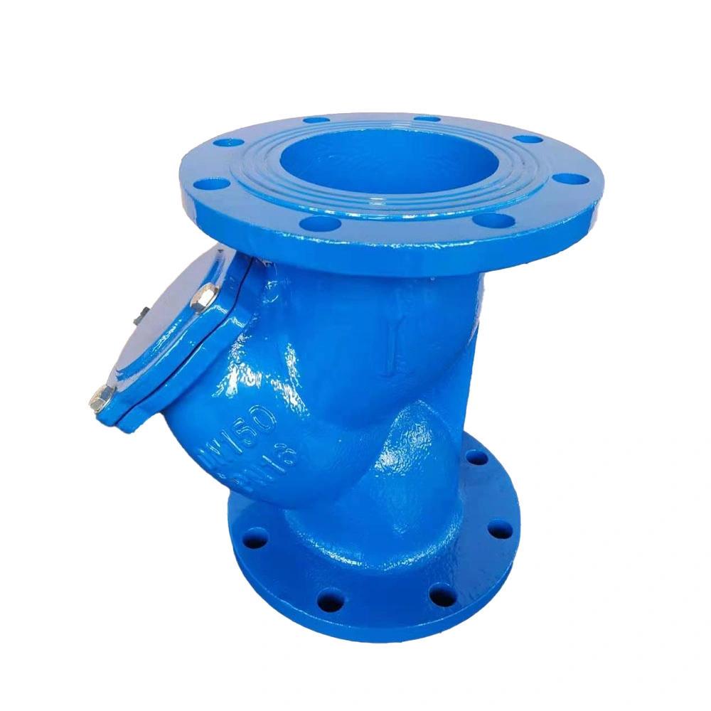 DIN Pn16 Cast Iron Ductile Iron Y Type Strainer DN100