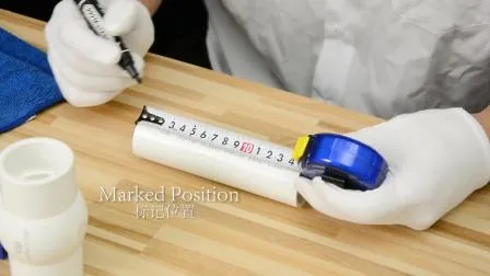 Válvula de bola con conector de espiga de PVC Válvula de retención de bola de válvula de PVC